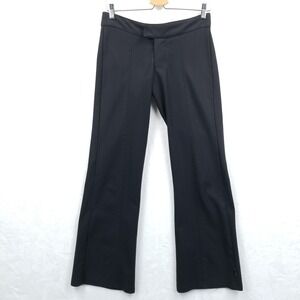 Prana Pants Women‎ S Black Cortina Hiking Ski Snow Flare Mid Rise Pants Outdoor